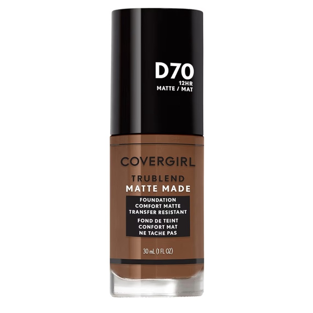 COVERGIRL TruBlend Matte Made Liquid Foundation, Cappuccino D70